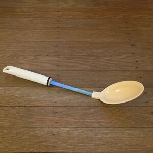 Pedrini Inox Vintage Serving Spoon Made In Italy. 12"